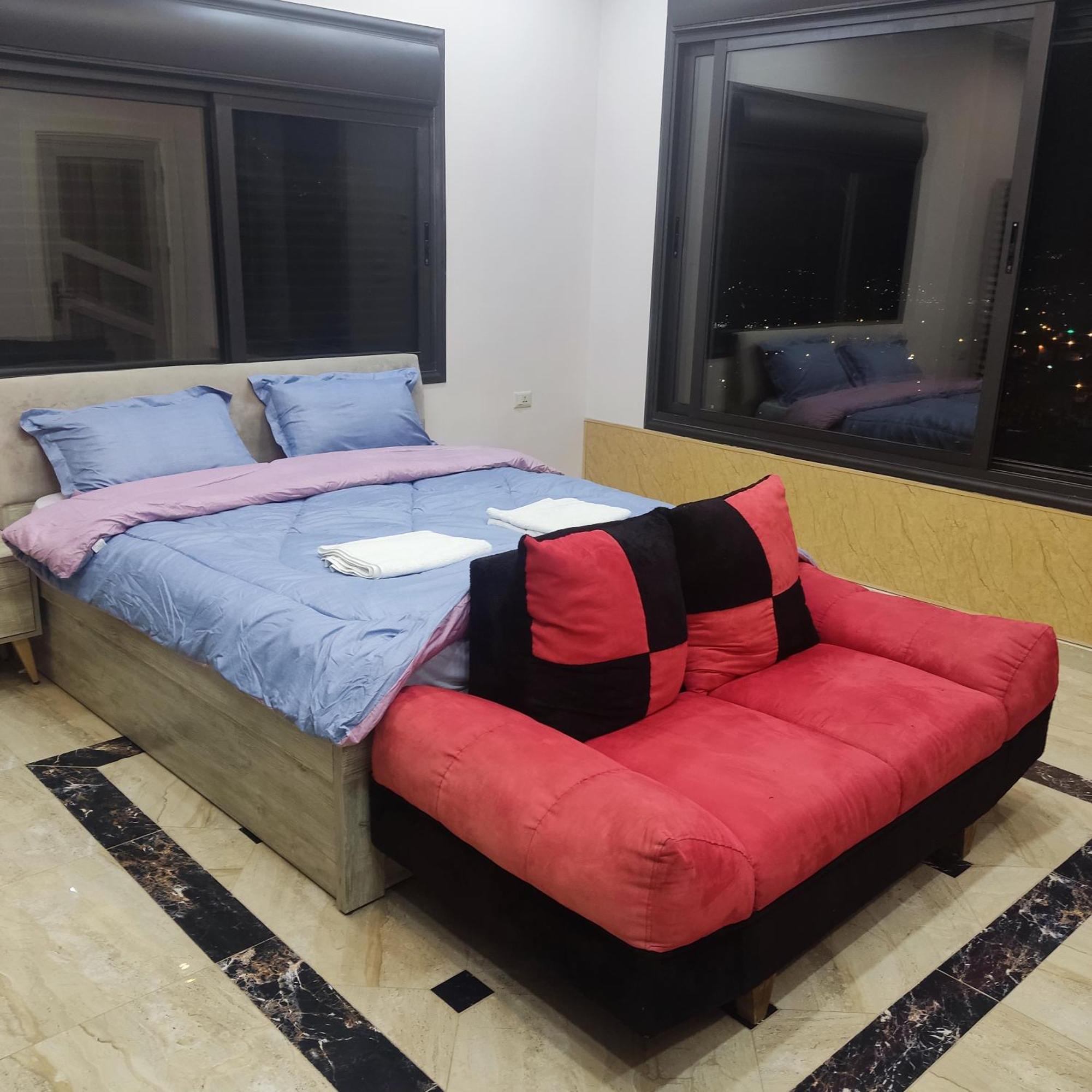 Lotus Housing For Furnished Apartments Jarash Bagian luar foto